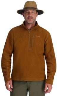 Simms Rivershed Quarter Zip Cobia Heather - Medium