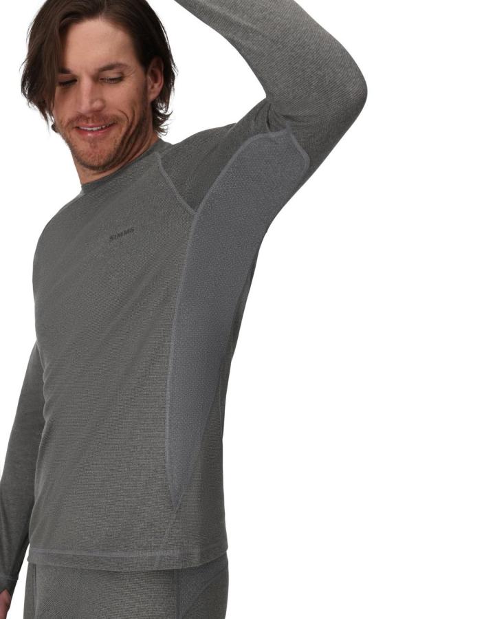 Simms Strata 160 Crew Dark Grey Heather