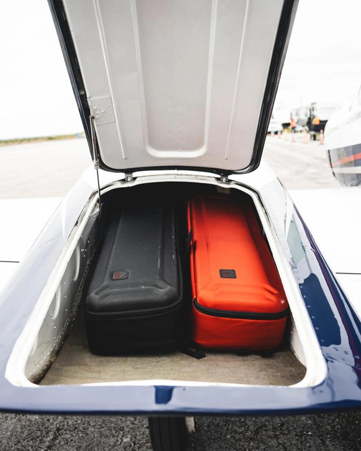 Simms Tailwind Rod & Reel Vault Simms Orange