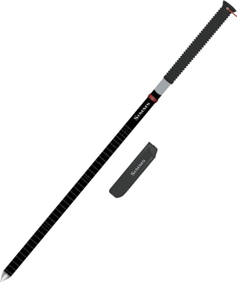 Simms Wading Staff Aluminium Black