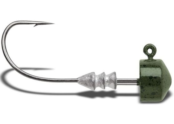 VMC Ned Rig Jig - Green Pumpkin