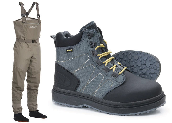 Vision Atom Wader Set With Atom Gummi Shoes