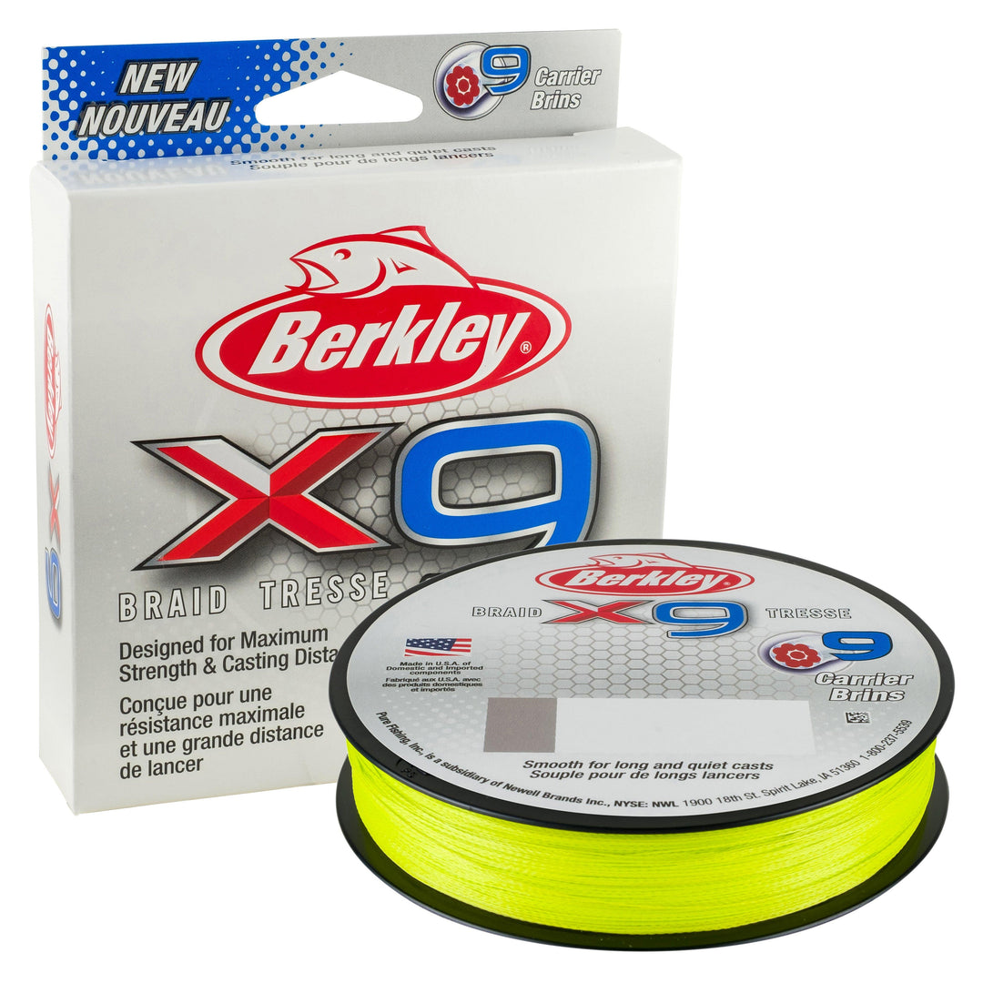 Berkley X9 Flame Green - 150m