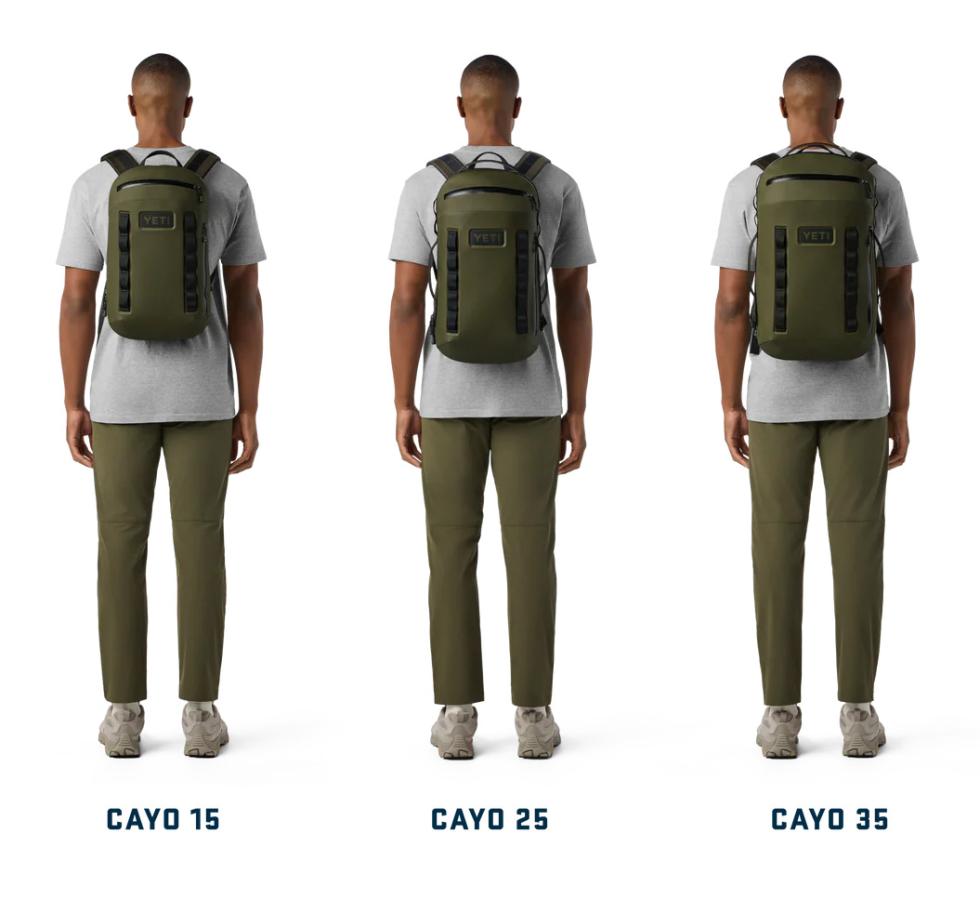 YETI Cayo 25L Backpack Olive