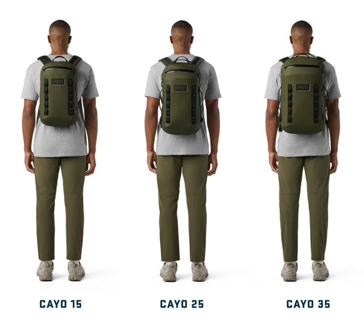 YETI Cayo 25L Backpack Olive