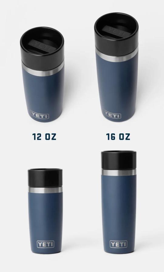 YETI Rambler 16oz Travel Bottle Rescue Red