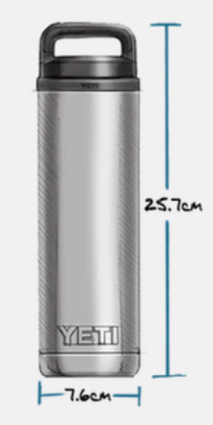 YETI Rambler 18oz Bottle Navy