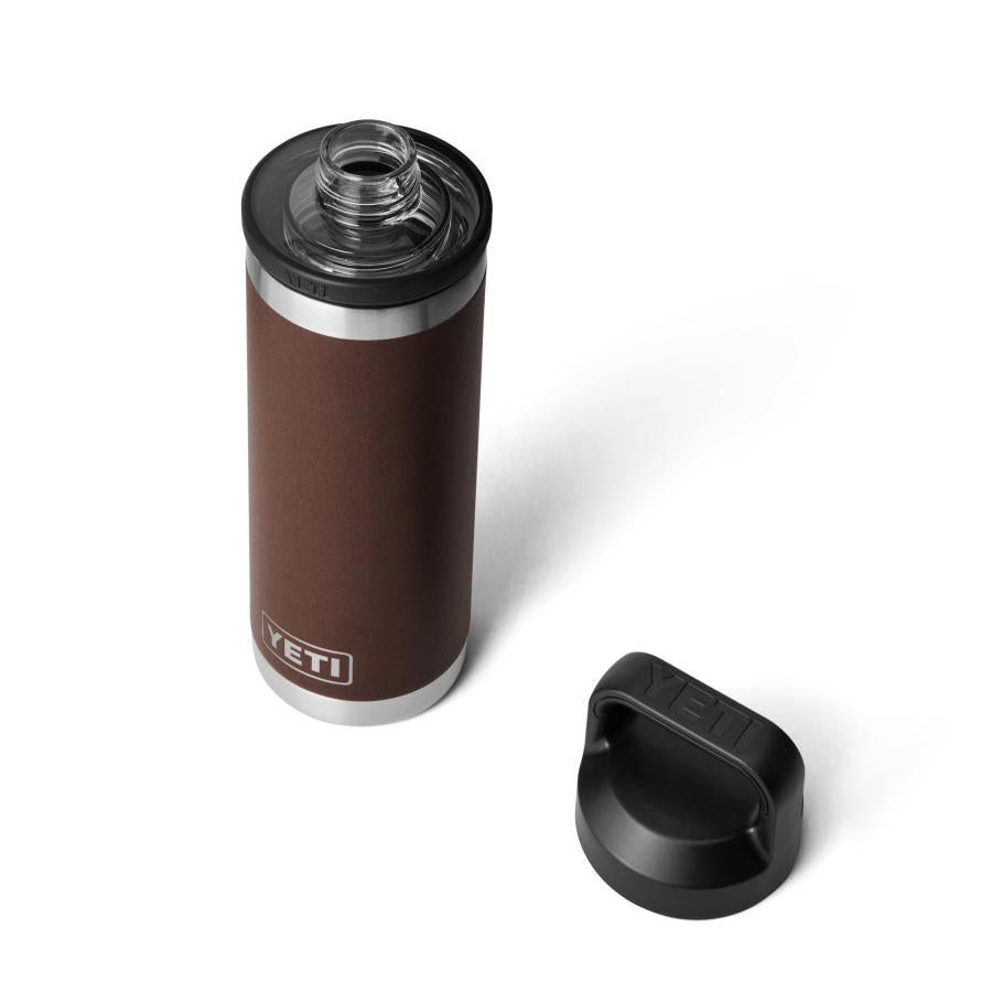 YETI Rambler 18oz Bottle Wetlands Brown