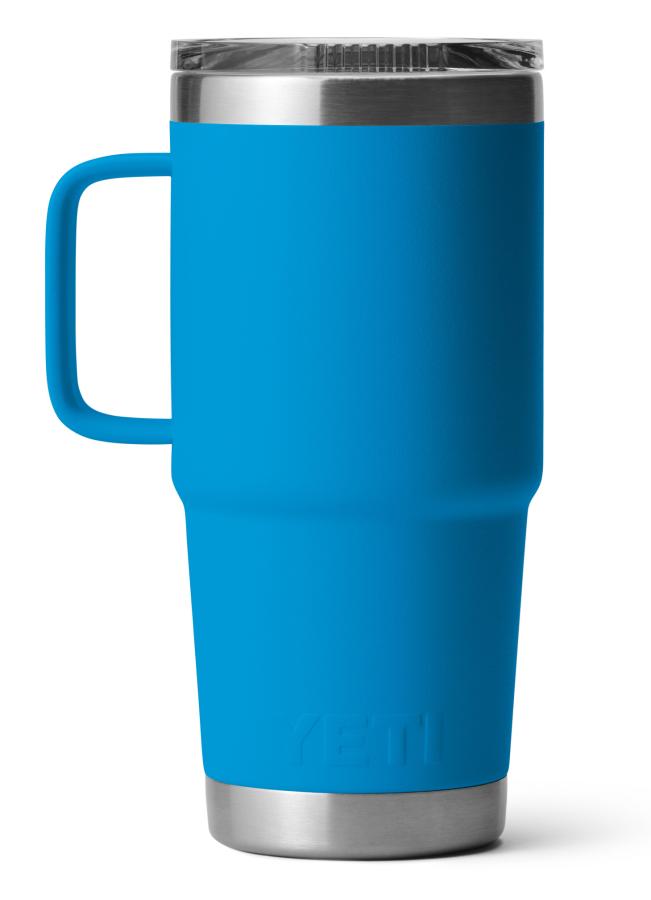 YETI Rambler 20oz Travel Mug Big Wave Blue
