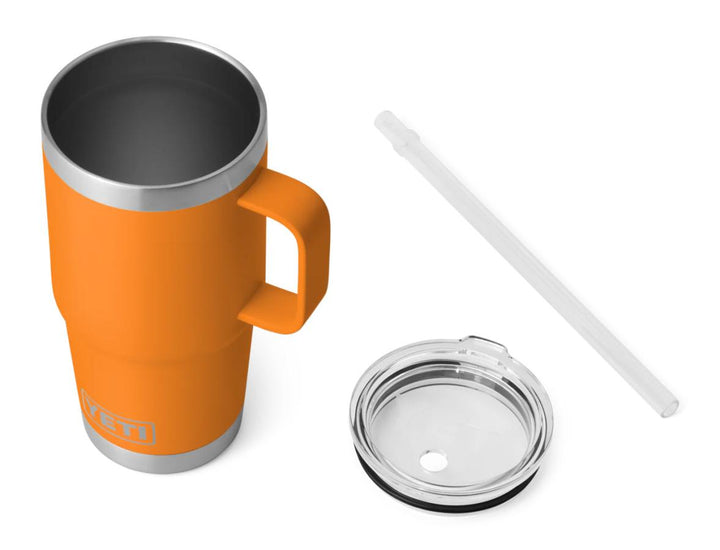 YETI Rambler 25oz Straw Mug King Crab