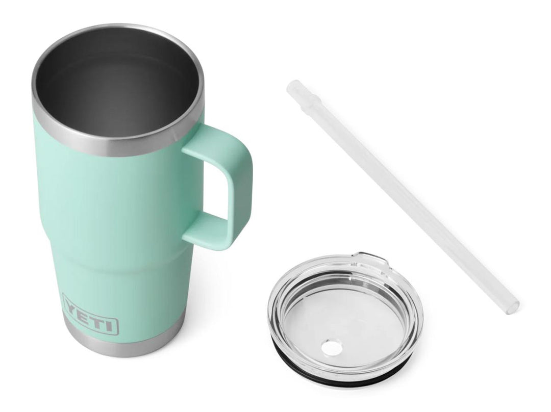 YETI Rambler 25oz Straw Mug Seafoam