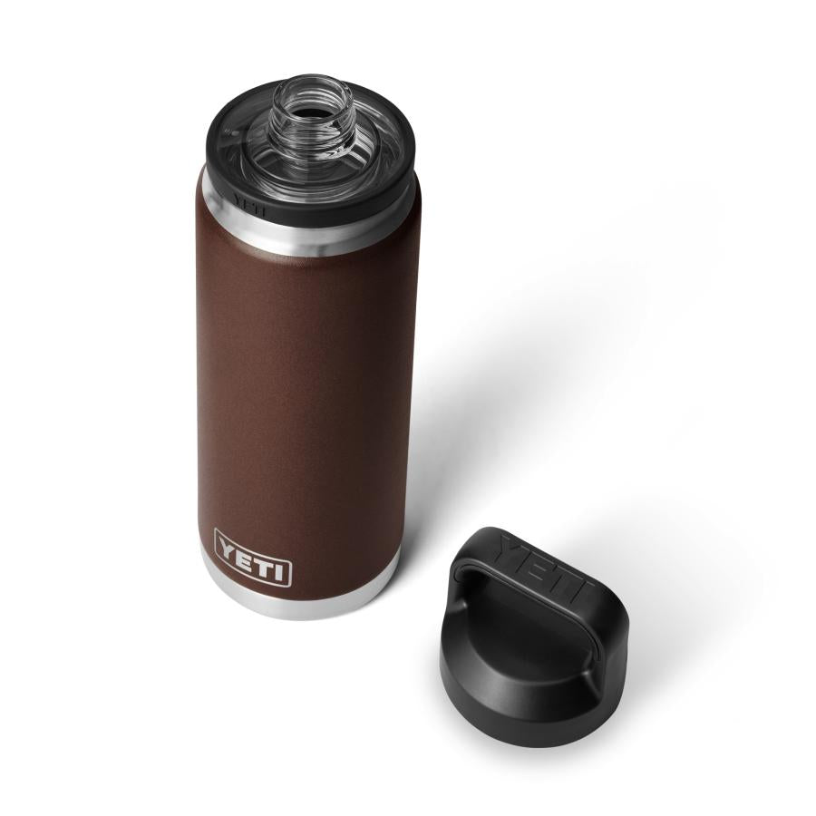 YETI Rambler 26oz Bottle Wetlands Brown