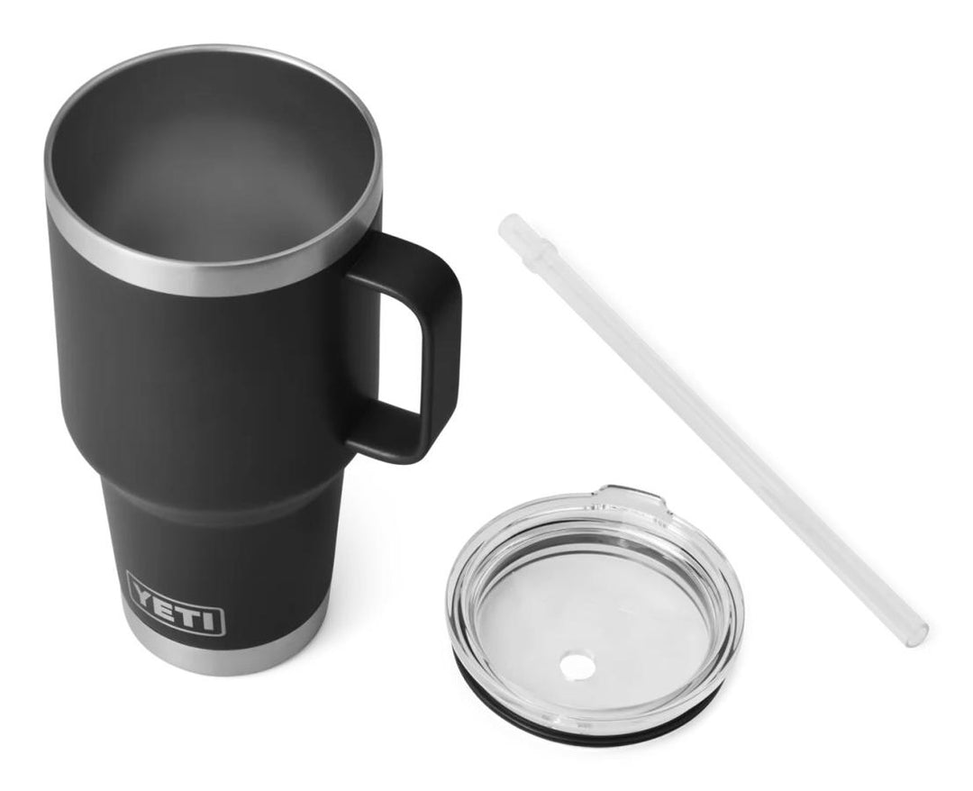 YETI Rambler 35oz Straw Mug Black