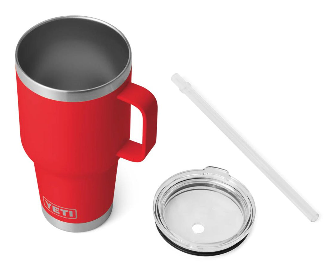 YETI Rambler 35oz Straw Mug Rescue Red