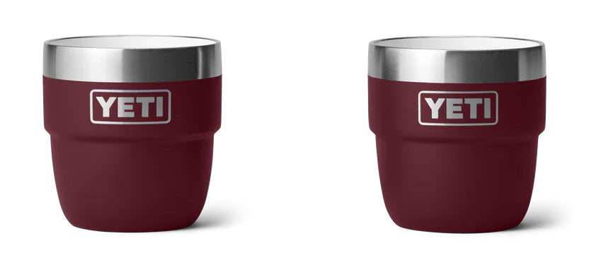 YETI Rambler Stackable Cups 4oz (118 ML) Wilde Vine Red