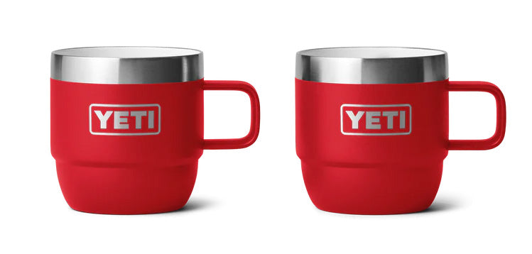 YETI Rambler Stackable Mugs 6oz (177ml) Rescue Red