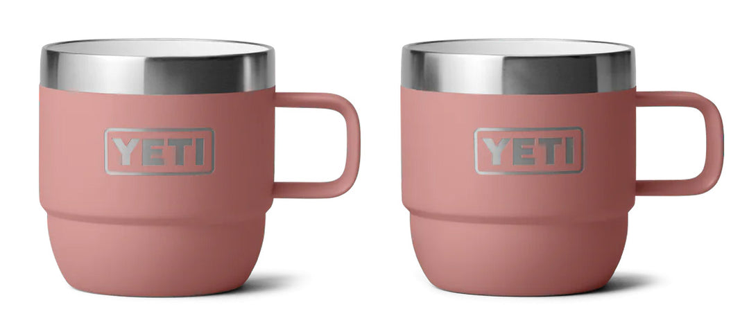 YETI Rambler Stackable Mugs 6oz (177ml) Sandstone Pink