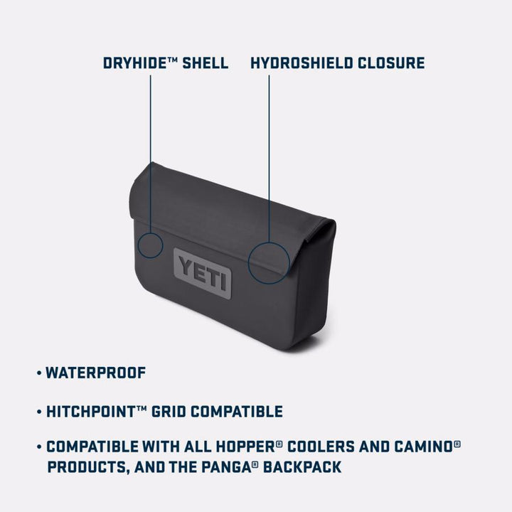 YETI Sidekick Dry 1L Charcoal