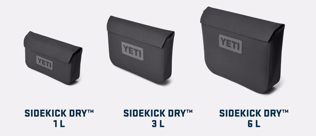 YETI Sidekick Dry 1L Charcoal