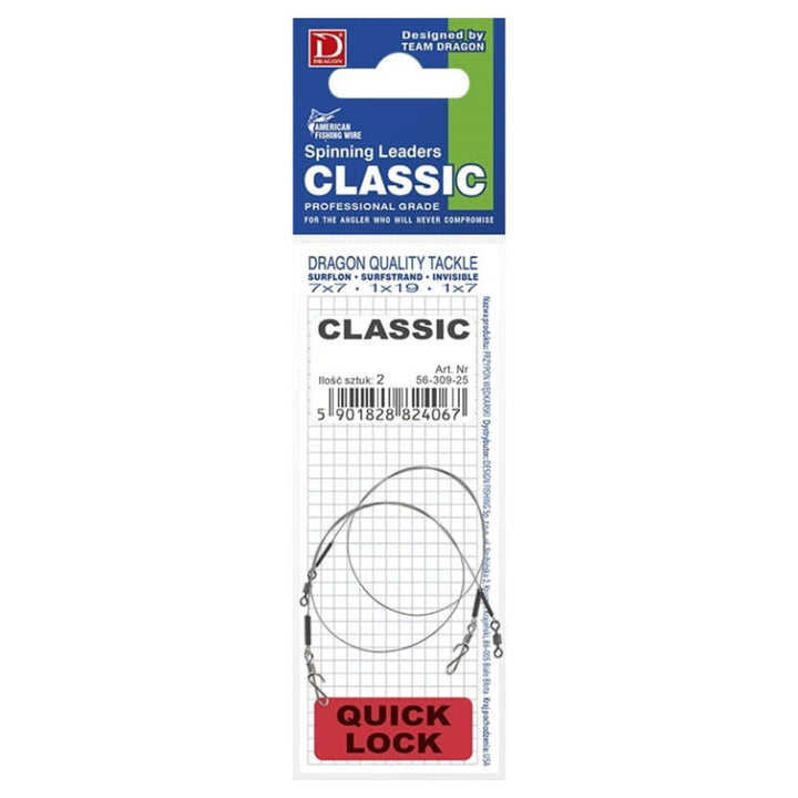 Dragon Surfstrand 7x7 Leaders with Quicklock