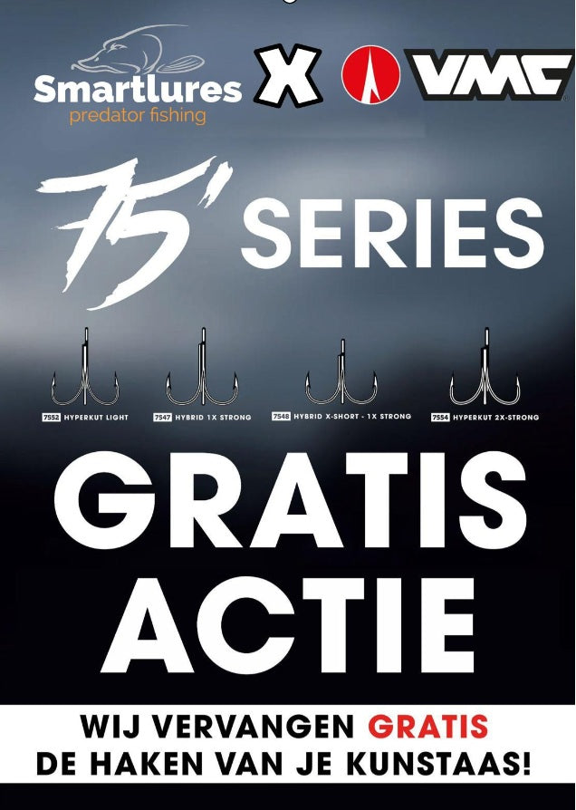 Smartlures X VMC dreggen actie 02-07-2026