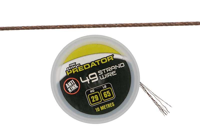 Fox Rage Predator 49-Strand Coated Steel Wire