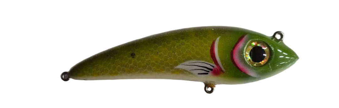 Fishion Lures Early Fishions Hybrid Jerkbait 14cm Green Grass - Demo Model