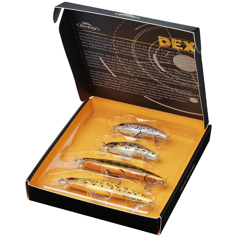 Berkley Dex Bullet Jerk Trout Colors Gifbox