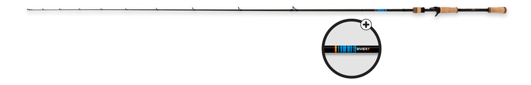 River7 Orange Baitcast Crank 2.15m - 3.5m