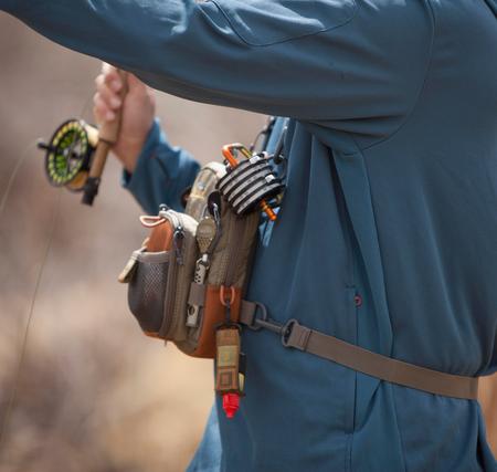 Fishpond San Juan Vertical Chest Pack Sand/Saddle Brown