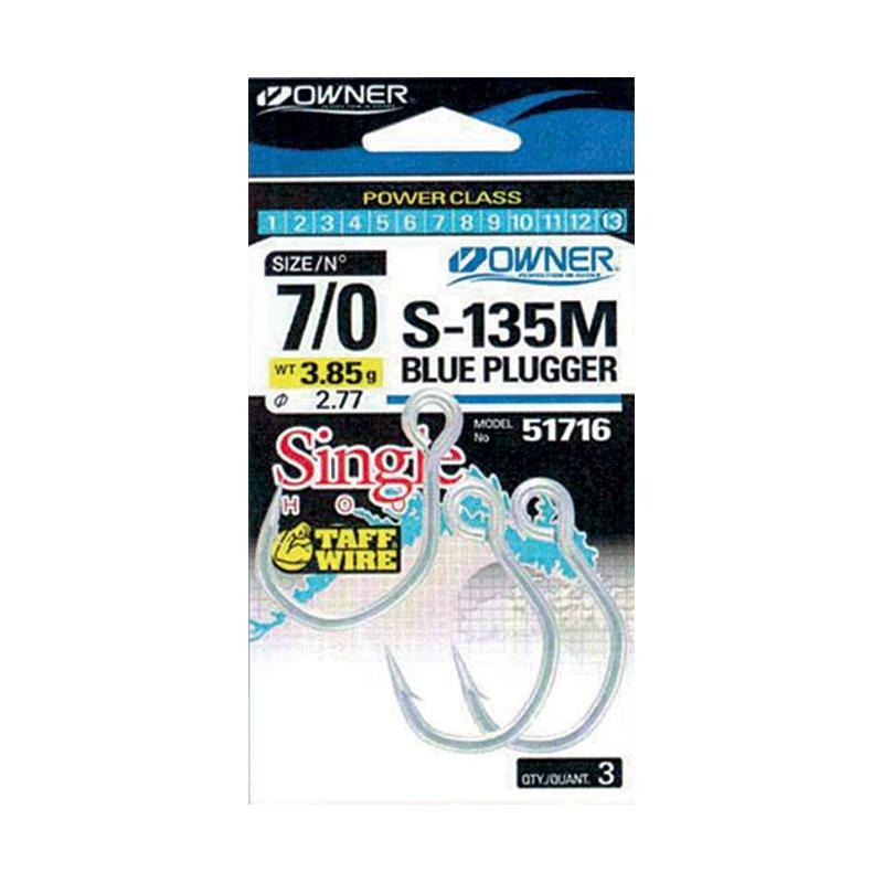 Owner Single Hook S-135M MINNOW