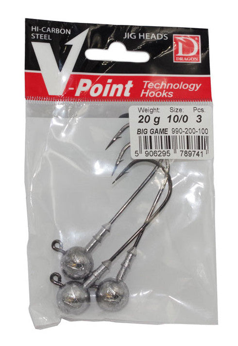 Dragon V-Point Big Game Jigheads