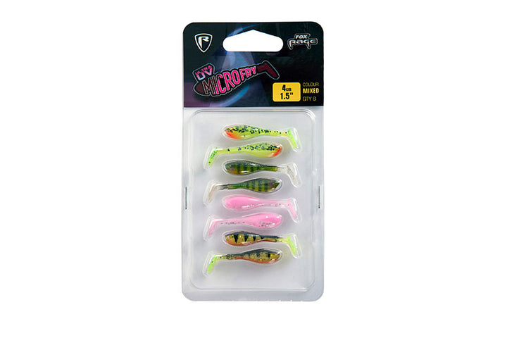 Fox Rage Mini Fry UV Mixed Colour Pack