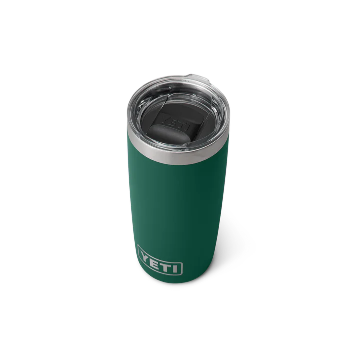 YETI Rambler 10oz Tumbler Black Forest Green