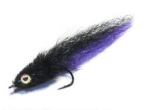 H2O 3D Baitfish #1 Black/Purple