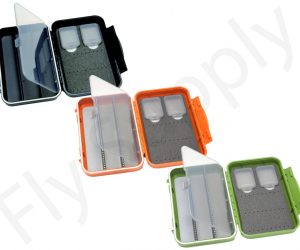 C&F Tube Fly And 3 Compartment CF-2403V Waterproof Medium Fly Case