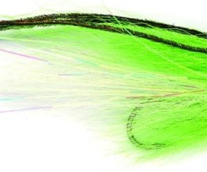 Fulling Mill Bucktail Deceiver Chartreuse/White #2