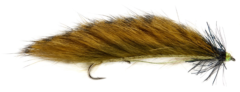 Fulling Mill Mini Unweighted Snake Fly Olive 5cm