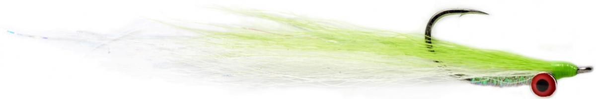 Fulling Mill Salty Clouser Chartreuse #2