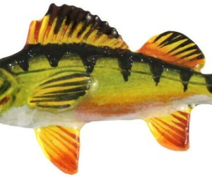 Perch Pin Hand Painted