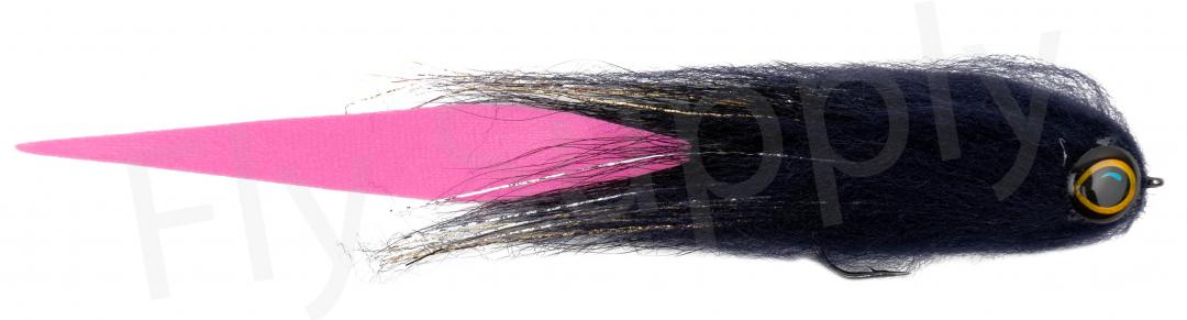 Pike Streamer Fluo Pink Wave Tail