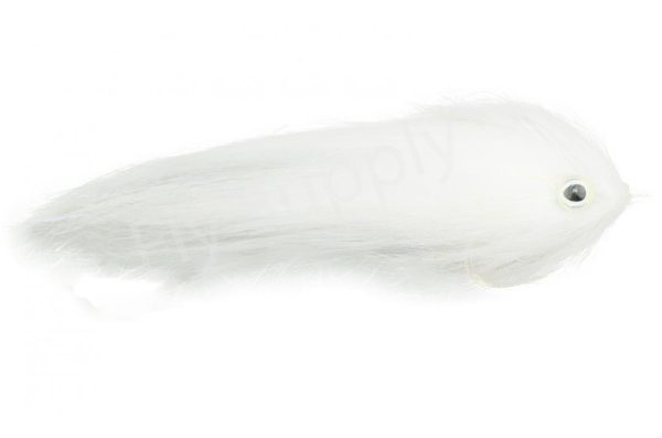 H2O Polar Fibre White #2/0 Brush Baitfish