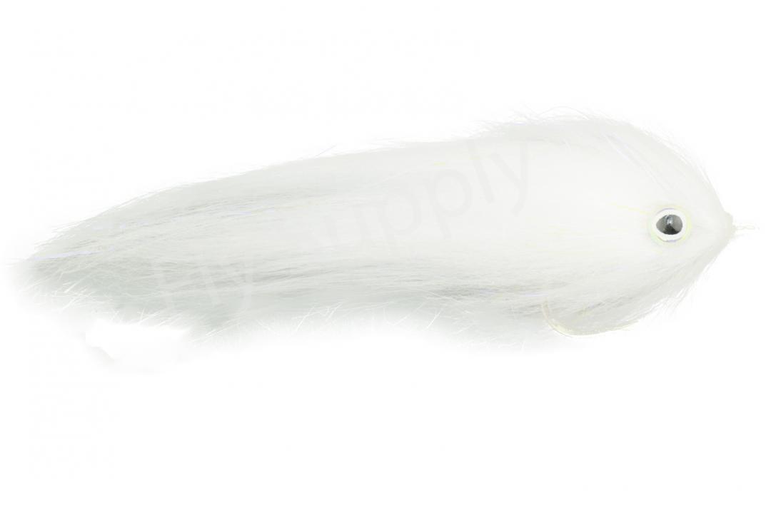 H2O Polar Fibre White #1/0 Brush Baitfish