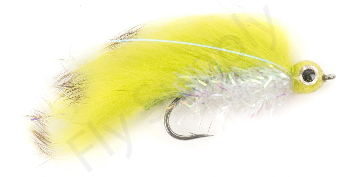 Rainy's Zonker Barred Chartreuse & Pearl #6