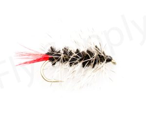 Wooly Worm Black #8