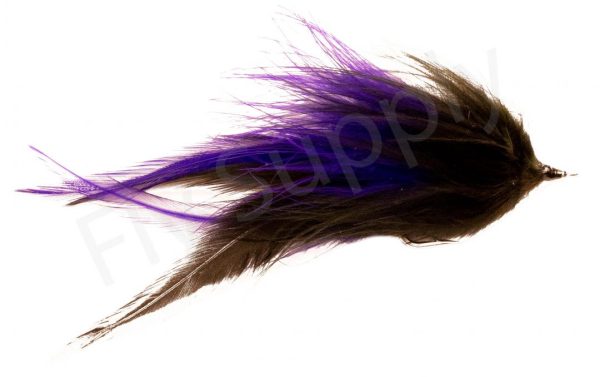 Tarpon Streamer Black Purple 12cm