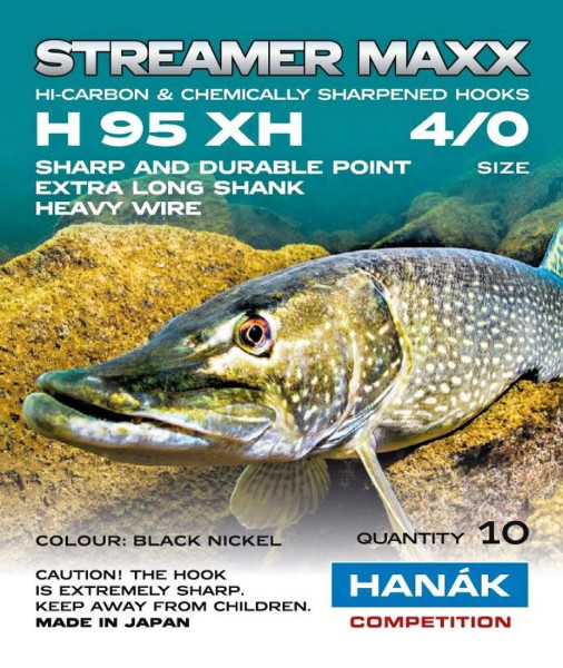 Hanak 95 XH Barbed Streamer Hook