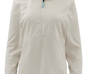 Simms Women's Madison Fleece Popover Linen Size XL