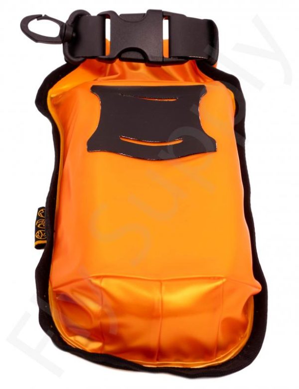 Pacific Outdoor Waterproof G-Pouch Clear/Orange