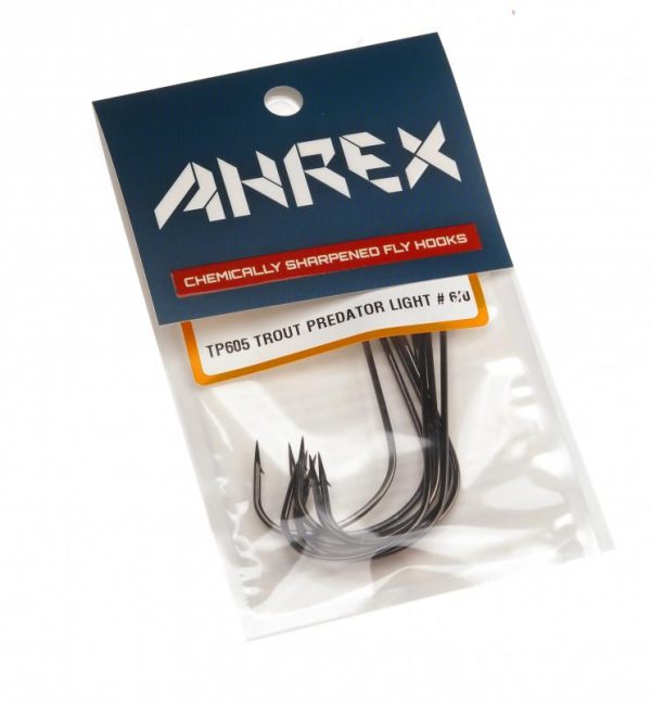 Ahrex TP605 Trout Predator Light Hooks #6 - 1 pack (12 hooks)